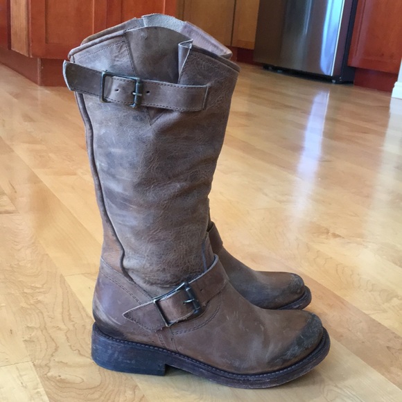 FREEBIRD CROSBY BOOTS Leather Mid-Calf - Picture 1 of 13